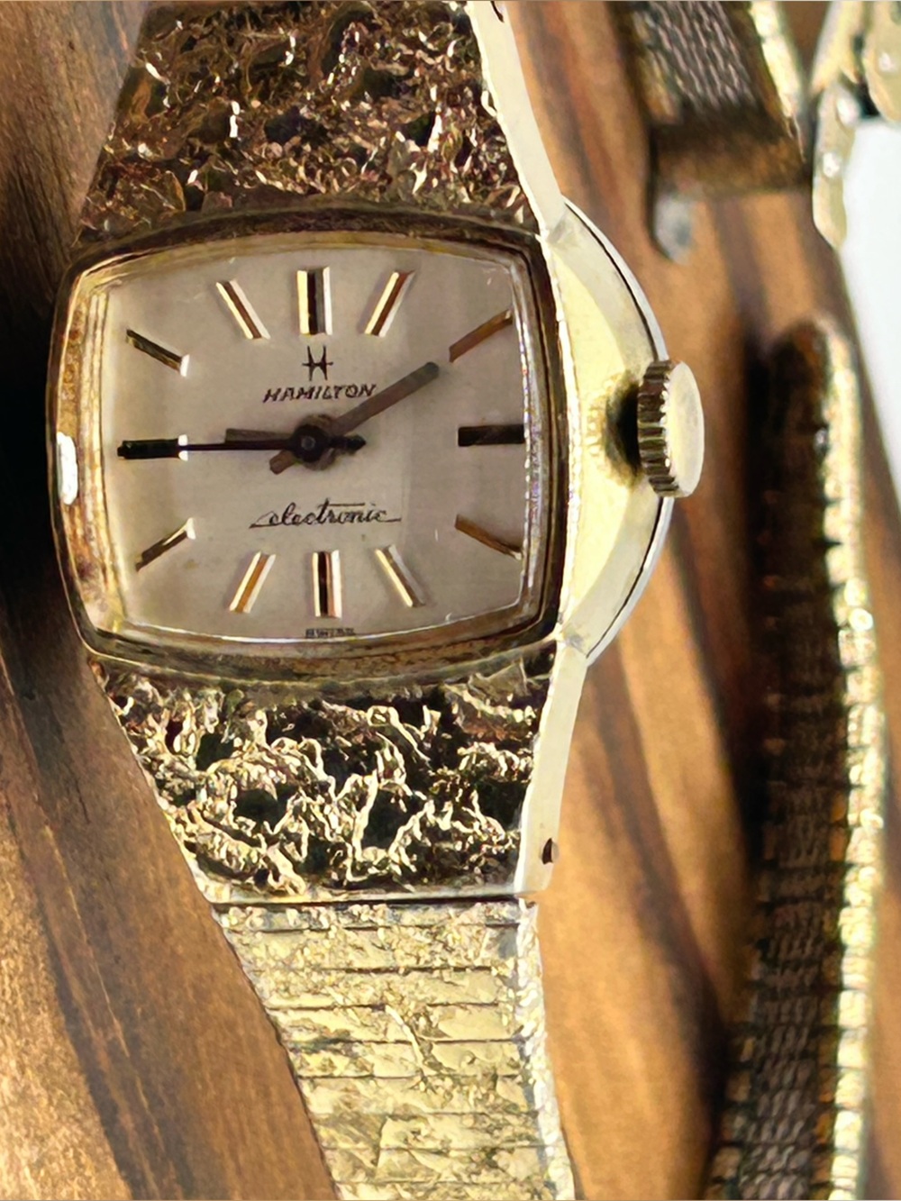 Vintage Hamilton Electric 10k Rolled Gold Filled Women's Watch